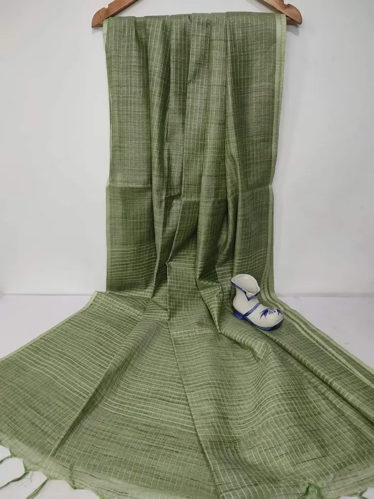 Kota Doria Silk Cotton Mini Checks