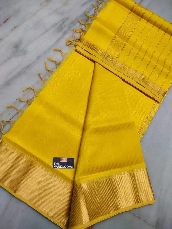 River Cotton Silk Saree