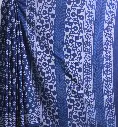 Earth Indigo Print Saree