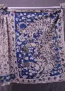 Peacock Bloom Kalamkari Saree