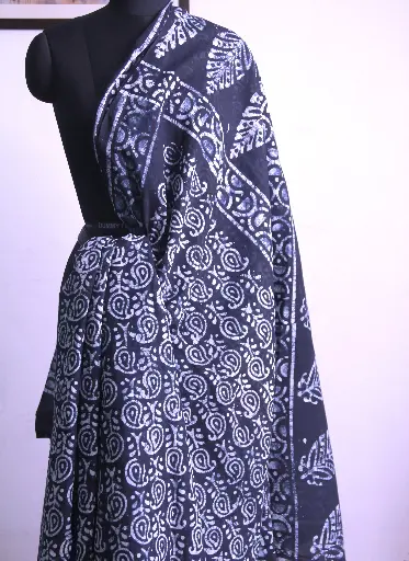 Shadow Batik Saree 
